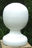 Primed AW Ball Treated Top for 6x6 Post [CAPITOL CITY LUMBER]