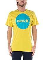 Nike Hurley Camiseta Manga Corta Krush & Only Seasonal (Amarillo)