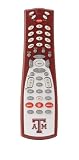 GameChanger 00025 TEXAS A&M UNIVERSITY Logo and Colors on ESPN-Enabled Button Universal Remote Control