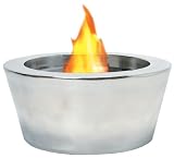 Slemcka Outdoor / Indoor Gel Firebowl (Polished Aluminium)