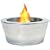 Slemcka Outdoor / Indoor Gel Firebowl (Polished Aluminium)