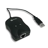 Macally AIR2NET USB to Ethernet Adapter for MacBook Air (Black)
