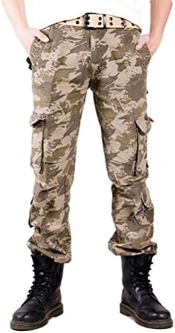FireLionPlus Men's Camo Army Pants Trousers 36