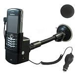 Review FoneM8  / Blackberry Pearl 8100 8110 8120 Windscreen Mount Holder & Car Charger Kit