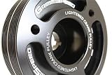 Grimmspeed Lightweight Crank Pulley Black - Subaru All EJ Engines