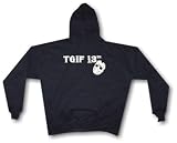 TGIF 13th Hockey Mask Logo Men's Hoodie Sweat Shirt Small thru 4XL