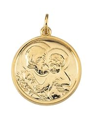 14K Yellow Gold 21.3mm St. Joseph Medal