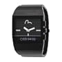 EVISU Men's EV-7013-22 Tezuka Black Ion-Plated Ana-Digi Stainless Steel Watch