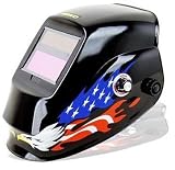 MIG/TIG Solar Powered Welding Helmet -American Eagle