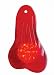 Bull Balls Truck Nuts Red with LED lights