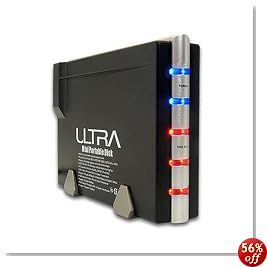 Ultra ULT31310 3.5-Inch USB 2.0/FireWire Hard Drive Enclosure