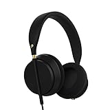 Plugged Crown Series Headphones, Black/Gold
