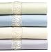 Mytex 400-Thread-Count 100% Cotton Organza Hem Queen Sheet Set, Ivory