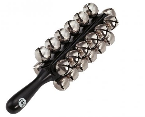 Meinl SLB25 Sleigh Bells mit 25 Glocken, Schlittenglocken