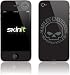 Skinit Harley-Davidson Skull - Grey Vinyl Skin for Apple iPhone 4 / 4S