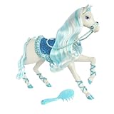 Barbie Modern Fashion Grey Blue Horse