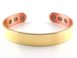 High Power Gold Copper Pain Magnetic Bracelet