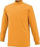 CUC 長袖ハイネックシャツ アプリコットオレンジ LLサイズ 1213