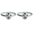 Women Fashion Silver Foot Jewelry Toe Rings