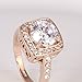 Fashion Plaza Women`s Cubic Zirconia Engagement Ring R30