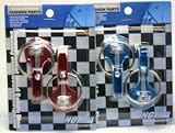 Nokya Performance Style Dummy Hood Pin Color - Red