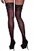 Dreamgirl Plus Size Hosiery Lingerie Stay Up Lace Top Sheer Thigh High