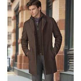Kenneth Cole New York Miles Wool Twill Dress Coat by Kenneth Cole