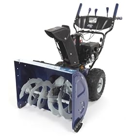 Snow Joe SJ906 26-Inch 208cc 4-Cycle Gas Powered Two-Stage Self Propelled Snow Thrower With Electric Start & Headlight