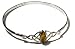 Sterling Silver Celtic Love Knots Amber Bracelet