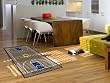 Indiana Pacers 29.5x54 Nba Large Court Runner NBA Large Court Runner Carpet/Rug/Mat