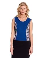 Blueberry Top Fiones (Azul / Magenta)