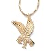 Men's 14k Gold Eagle Pendant