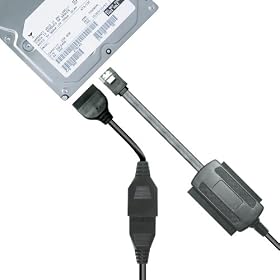 HDD��USB SATA&IDE-USB2.0�ϊ��A�_�v�^�P�[�u�� UD-500SA