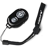 Hapurs Bluetooth Wireless Remote Control Camera Shutter Release Self Timer for iPhone 6 6Plus 5S 5C 5 4S 4, iPad Air Mini, Samsung Galaxy S5 S4 S3 Note Tab, Google Nexus, HTC, Sony and other iOS Android Phones