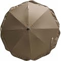 Playshoes 4010952287042 Sonnenschirm f�r Kinderwagen mit UV Schutz braun, 70 cm