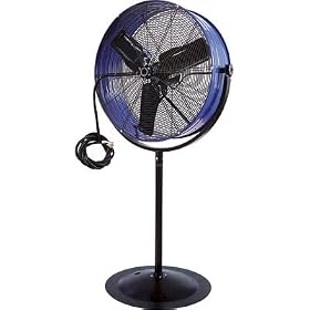 Click here to buy FlowPro MegaZone Evaporative Cooling Fan - 30in., 8583 CFM, 1 3 HP, Model# 10309 by FlowPro.