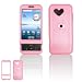 HTC T-Mobile G1 Google Cell Phone Solid Pink Snap-On Case Cover with Removable Swivel Belt Clip