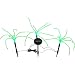 Wild Grass Solar Garden Lights. 3 Sprigs of 1.2 Foot Tall Grass.