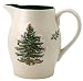 Spode Christmas Tree Color Glaze Pitcher 7 cups, 7- 1/2 inch H