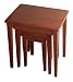 Kitchen & Housewares : Winsome Wood Nesting Table, Walnut