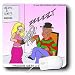 Londons Times Health and Vanity Trends Cartoons - Freddie Gets A Manicure - Mouse Pad...