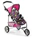 Bayer Chic 2000 612 24 Puppenwagen Jogging Buggy Lola Design Funny pink