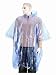 Disposable Poncho One Size Fit All with Hood 20 Per Pack Assorted Color