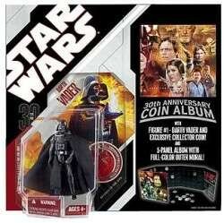 Star Wars - 30th Anniversary - 10cm Darth Vader #1 mit Muenzsammelalbum