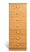 7 Drawer Lingerie Chest Oak