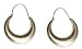 Hoop Earrings In Sterling Silver 1.5 inches