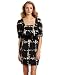 Jessica Simpson Women’s Bow Detailed Dress with Square Neckline