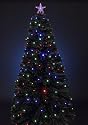 2ft (60cm) Indoor LED Multicolour Fibre Optic Xmas/Christmas Tree with stand and Star top