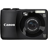Canon Powershot A1200 12.1 MP Digital Camera with 4x Optical Zoom (Black) Canon Powershot A1200 12.1 MP Digital Camera with 4x Optical Zoom (Black)
