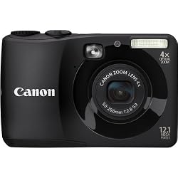 Canon Powershot A1200 12.1 MP Digital Camera with 4x Optical Zoom (Black)